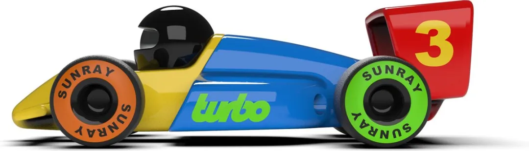 Playforever Turbo Miami Auto VT804 - Multikleur