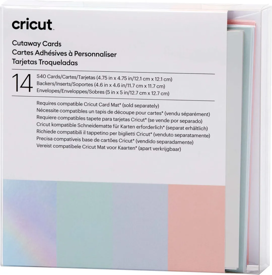 Cricut R40 Uitsnijkaarten 12 Stuks