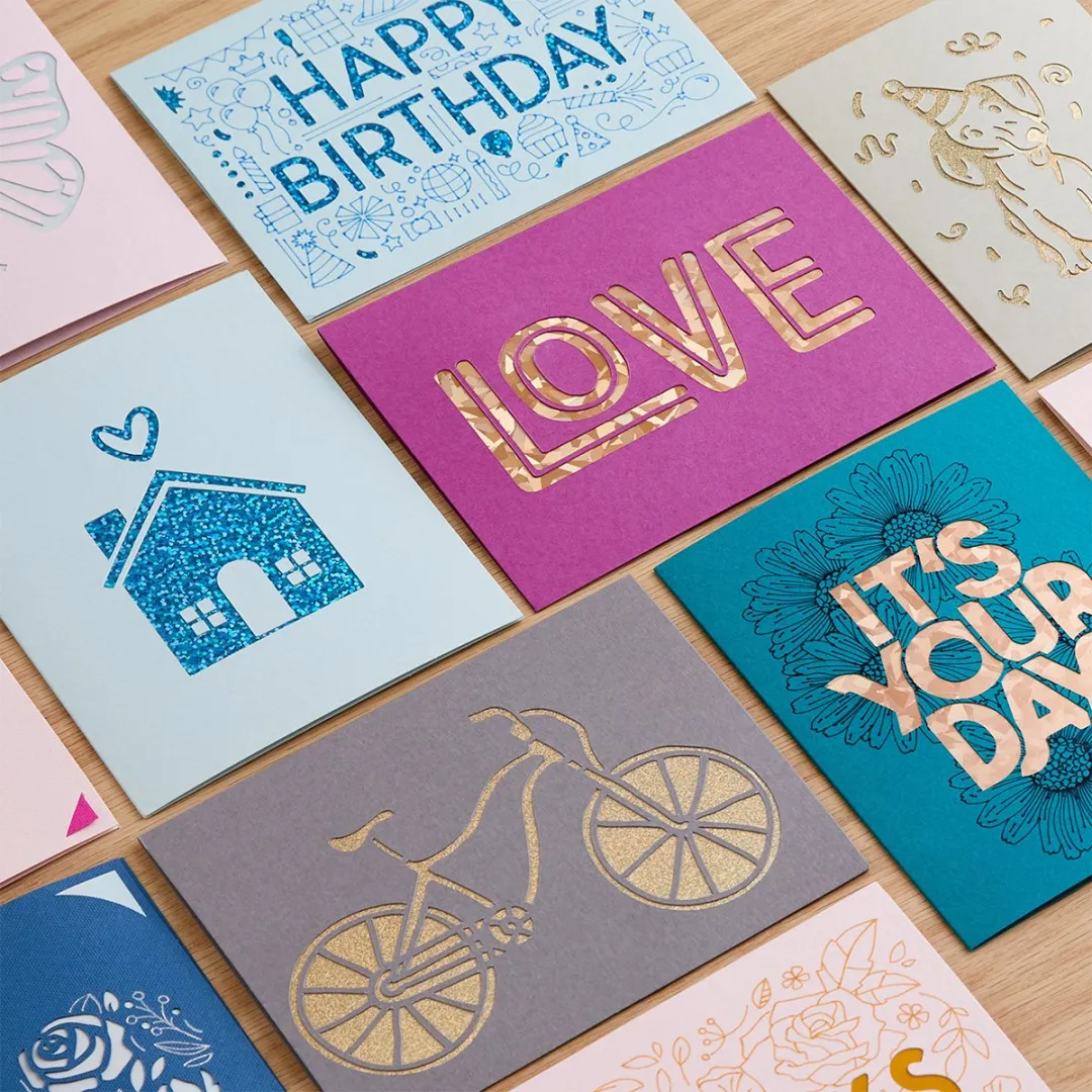 Cricut R40 Uitsnijkaarten 12 Stuks - Pastel