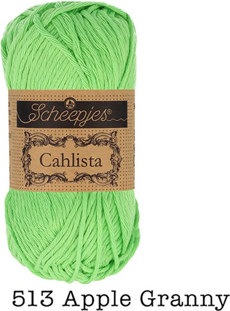 Scheepjes Cahlista 513 - 1 Stuk - Apple Granny