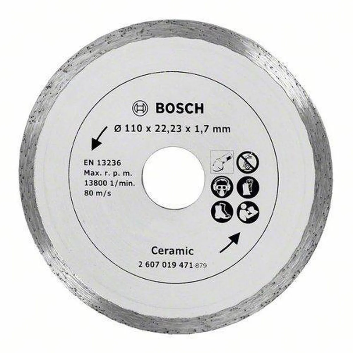 Bosch Diamantschijf 110mm - Keramiek