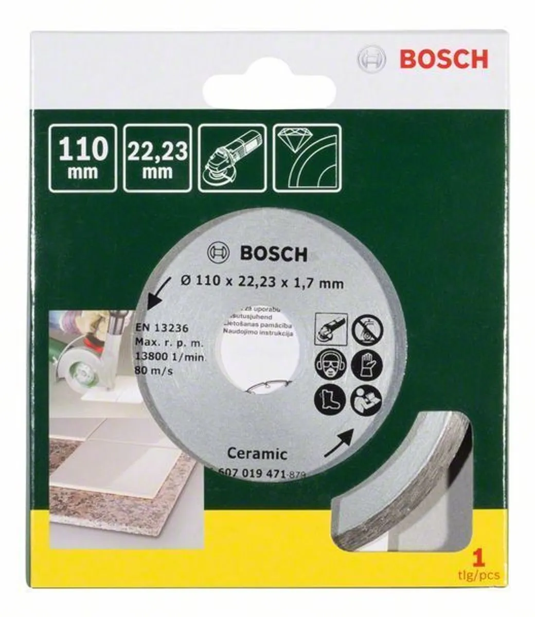 Bosch Diamantschijf 110mm - Keramiek
