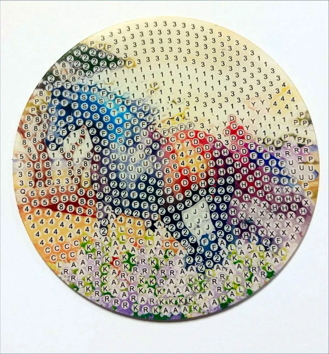 VDTOYS Diamond Painting Paarden Coasters - 8 Stuks Compleet