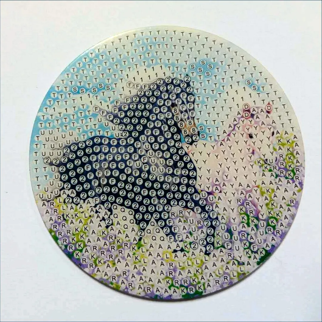 VDTOYS Diamond Painting Paarden Coasters - 8 Stuks Compleet