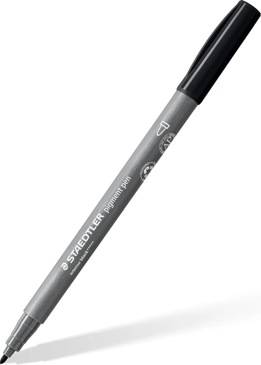 STAEDTLER Pigment Pen Set 2 Stuks - Zwart