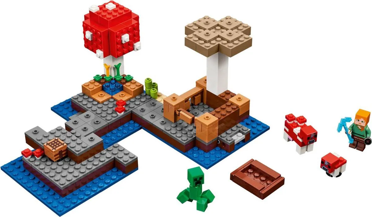 LEGO Minecraft Het Paddenstoeleiland 21129 - 247 Stenen