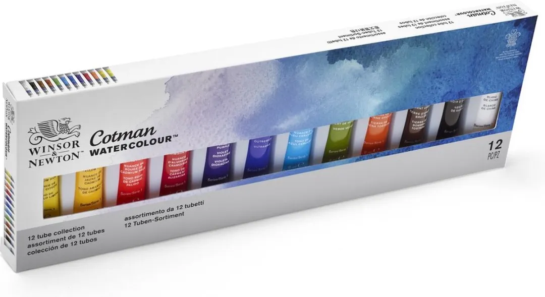 Winsor & Newton Cotman Aquarelverf Set 12x8ml