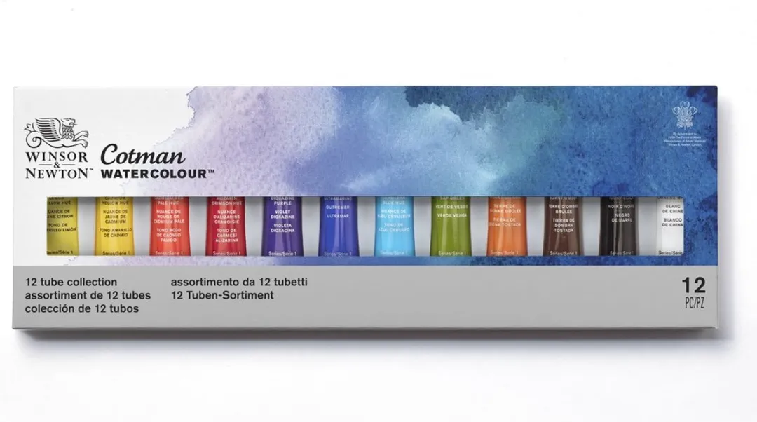 Winsor & Newton Cotman Aquarelverf Set 12x8ml