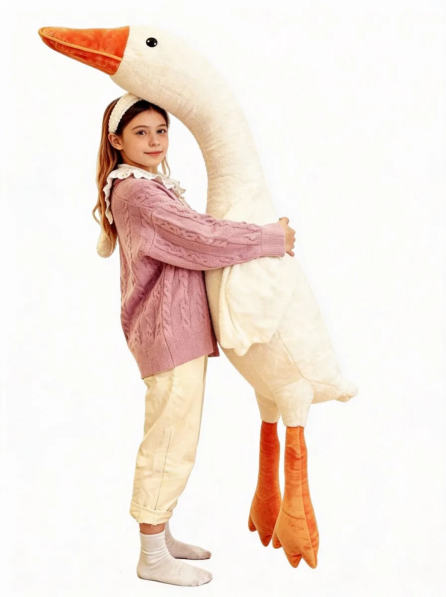 RedParrot Eend Knuffel 190cm - Wit