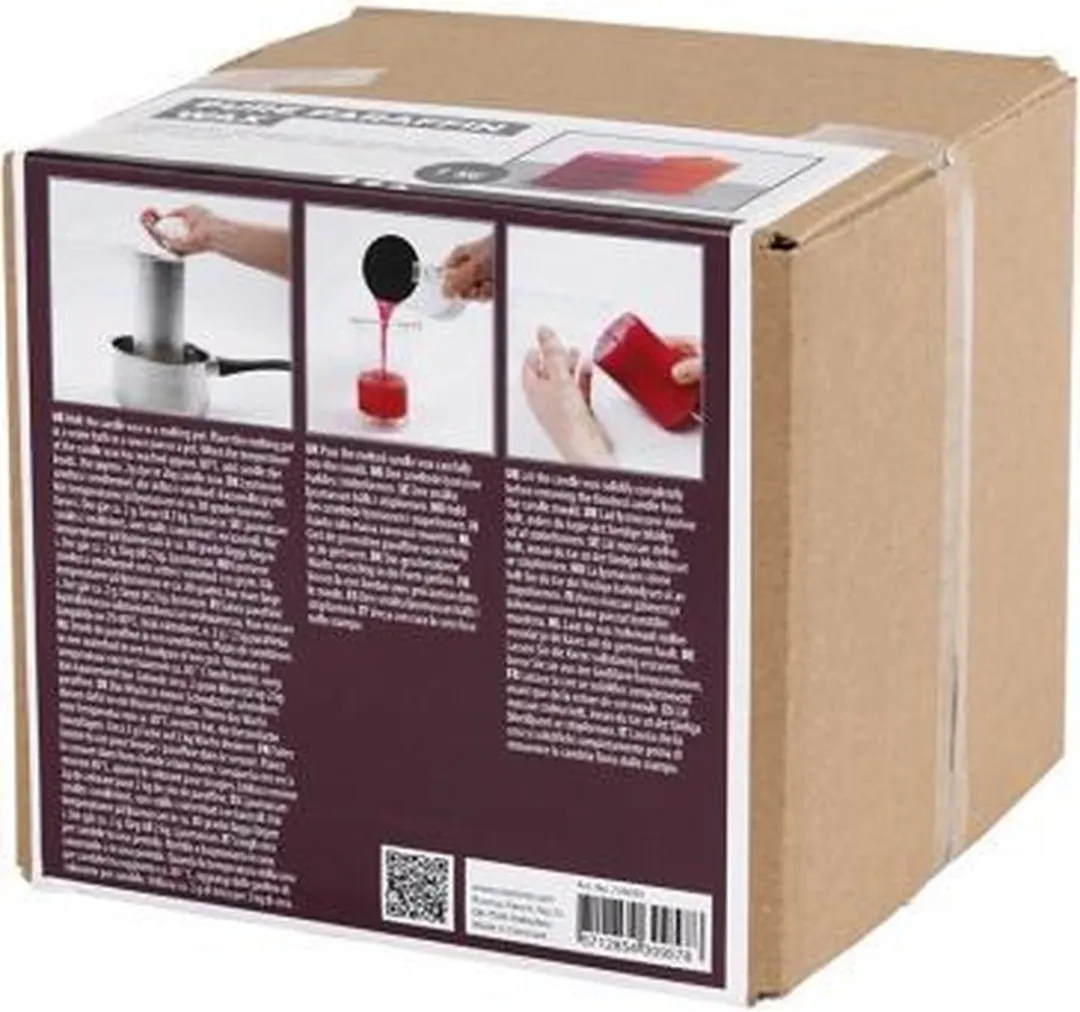 Creativ Company Paraffinewas 1kg - Transparant