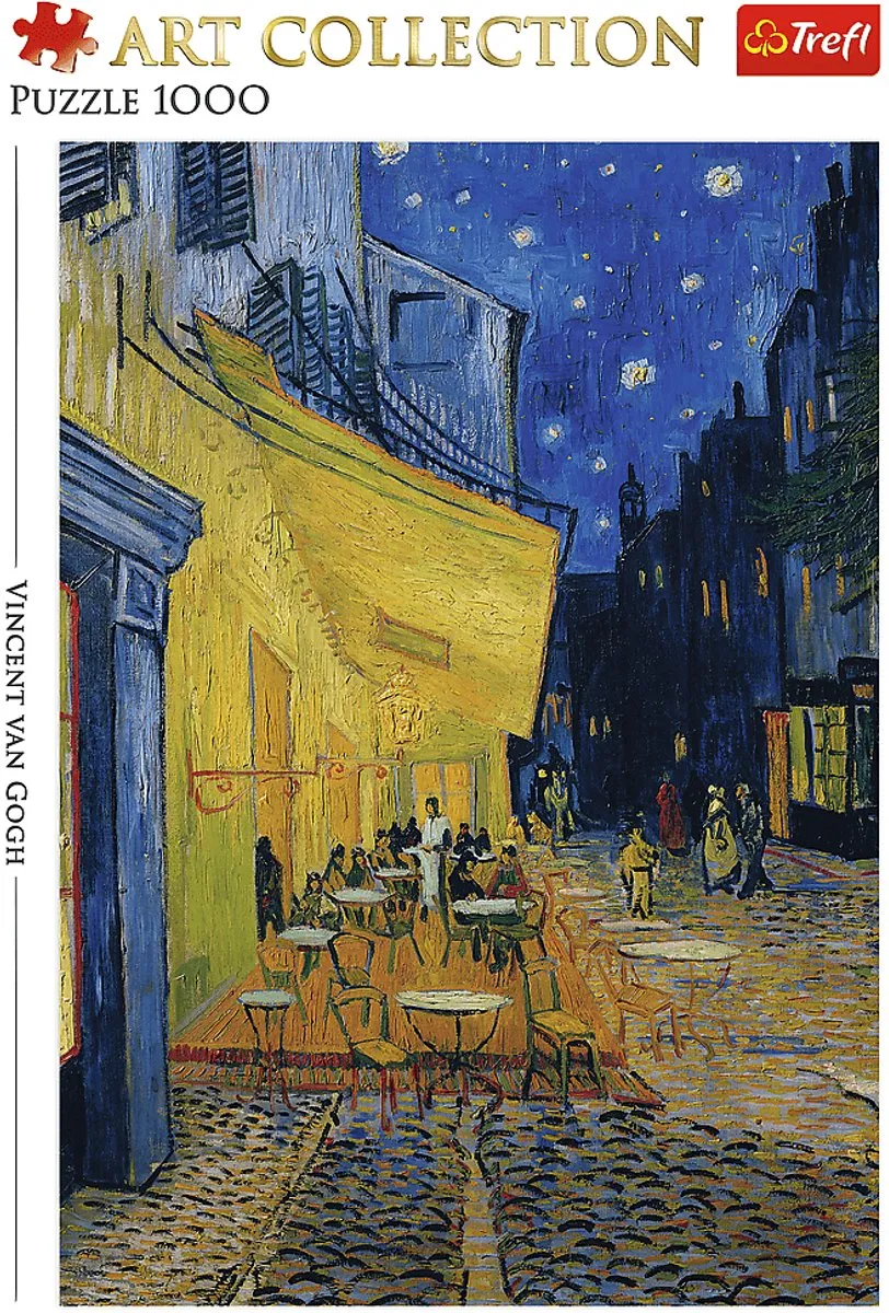 Trefl Puzzel Café Terrace at Night 1000 Stuks - Multicolor