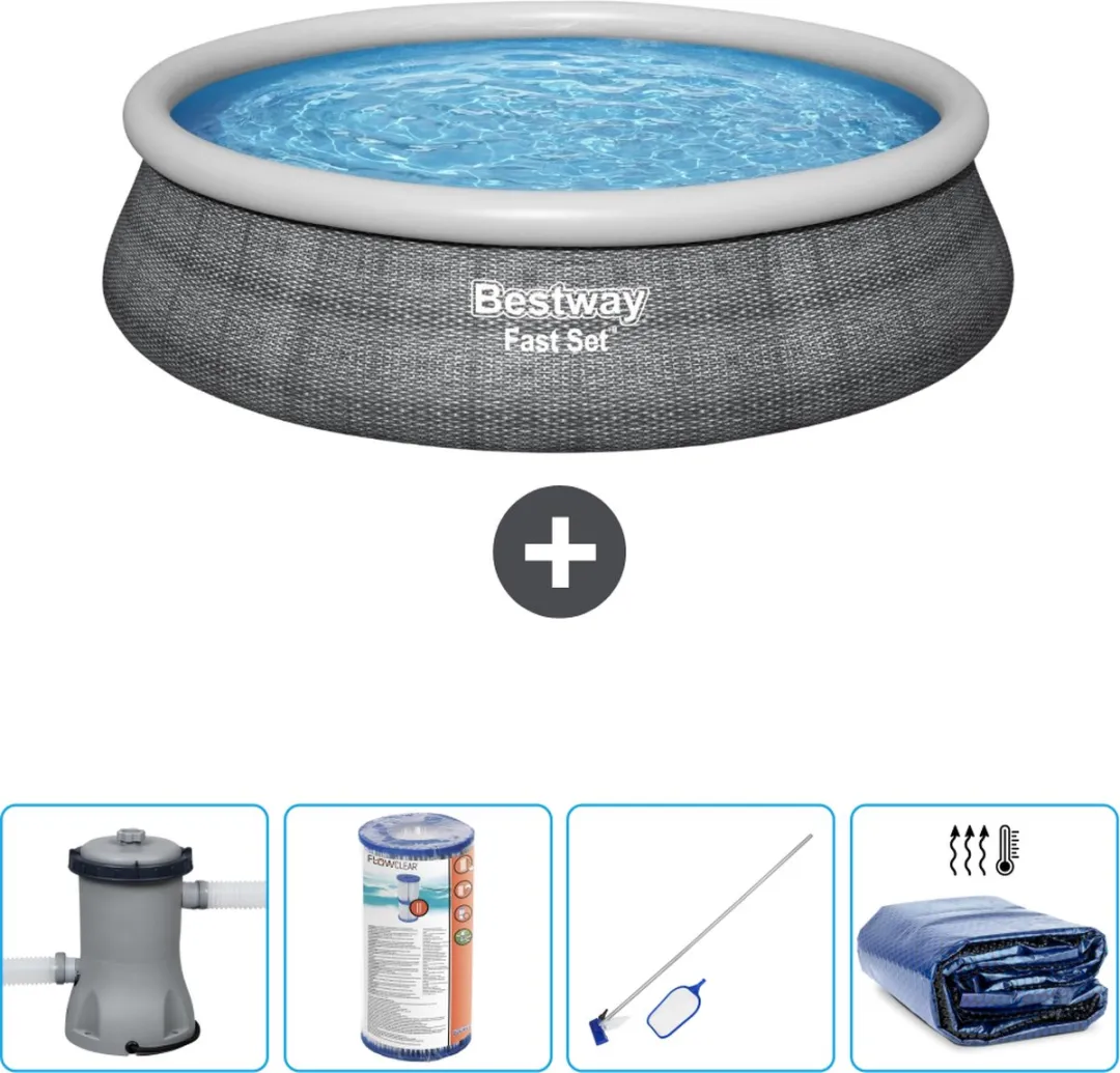 Bestway Fast Set Rond Zwembad 457cm