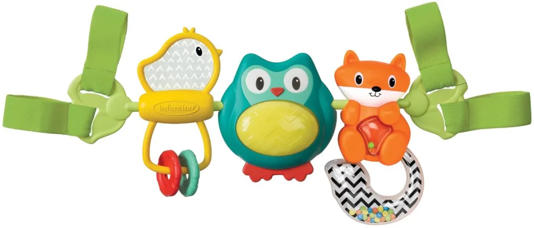 Infantino Musical Travel Activity Fox Autostoelspiraal