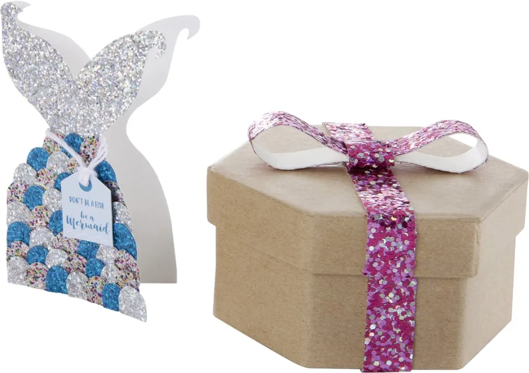 Folia Glitterkarton A5 - 5 Kleuren