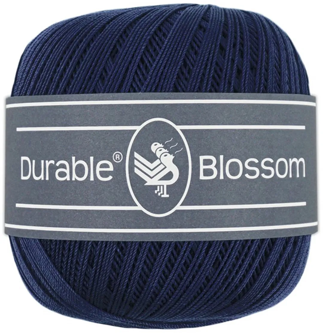 Durable Blossom 321 Navy Garen