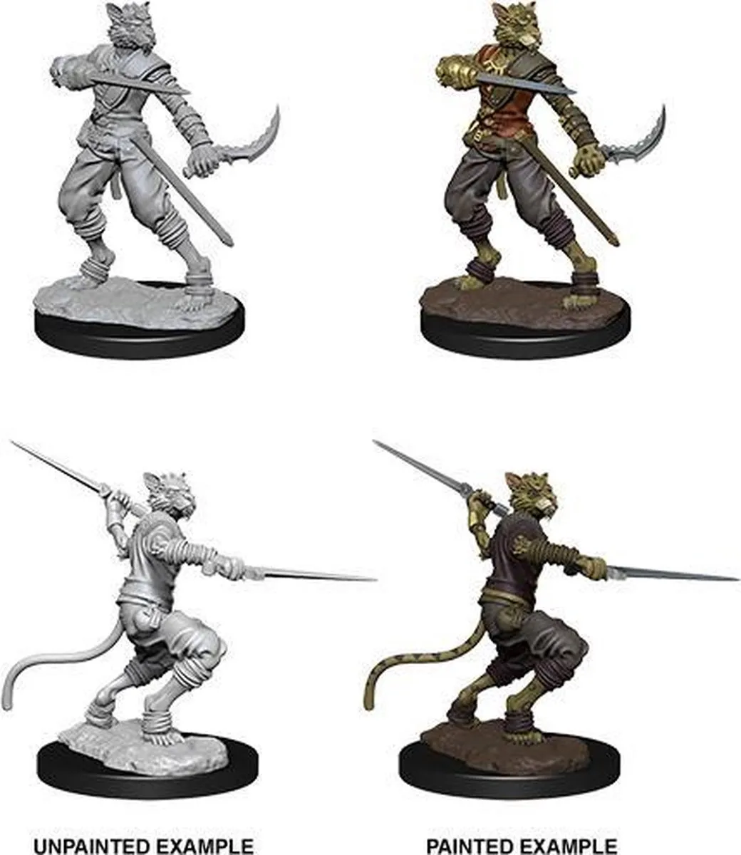 Wizkids D&D Nolzur's Marvelous Miniatures Tabaxi Rogue - Multi