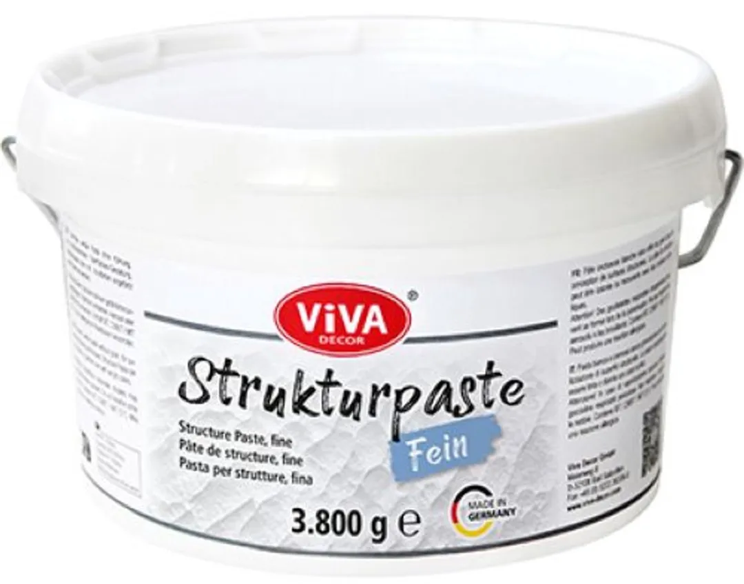 Viva Decor Strukturpaste Wit 3,8kg