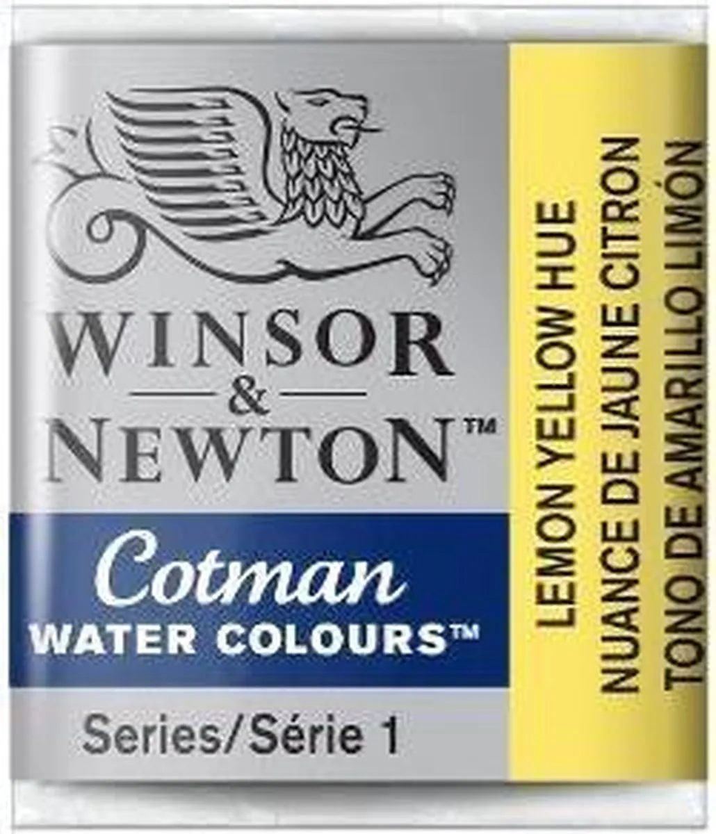 Winsor & Newton Cotman Aquarelverf Lemon Yellow Hue - 1 Kleur