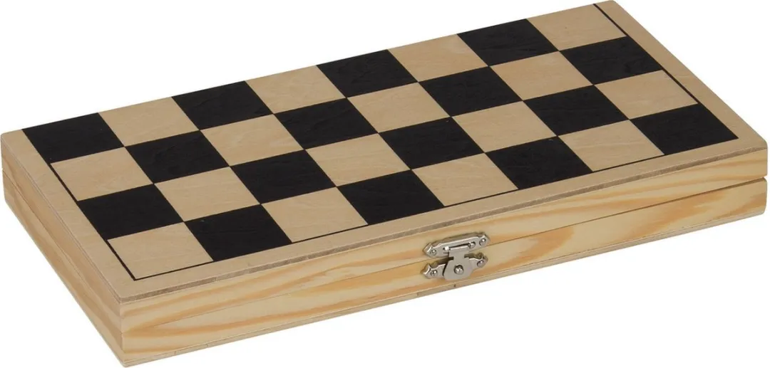 Goki HS040 Plooibaar Schaakbord 26x13cm