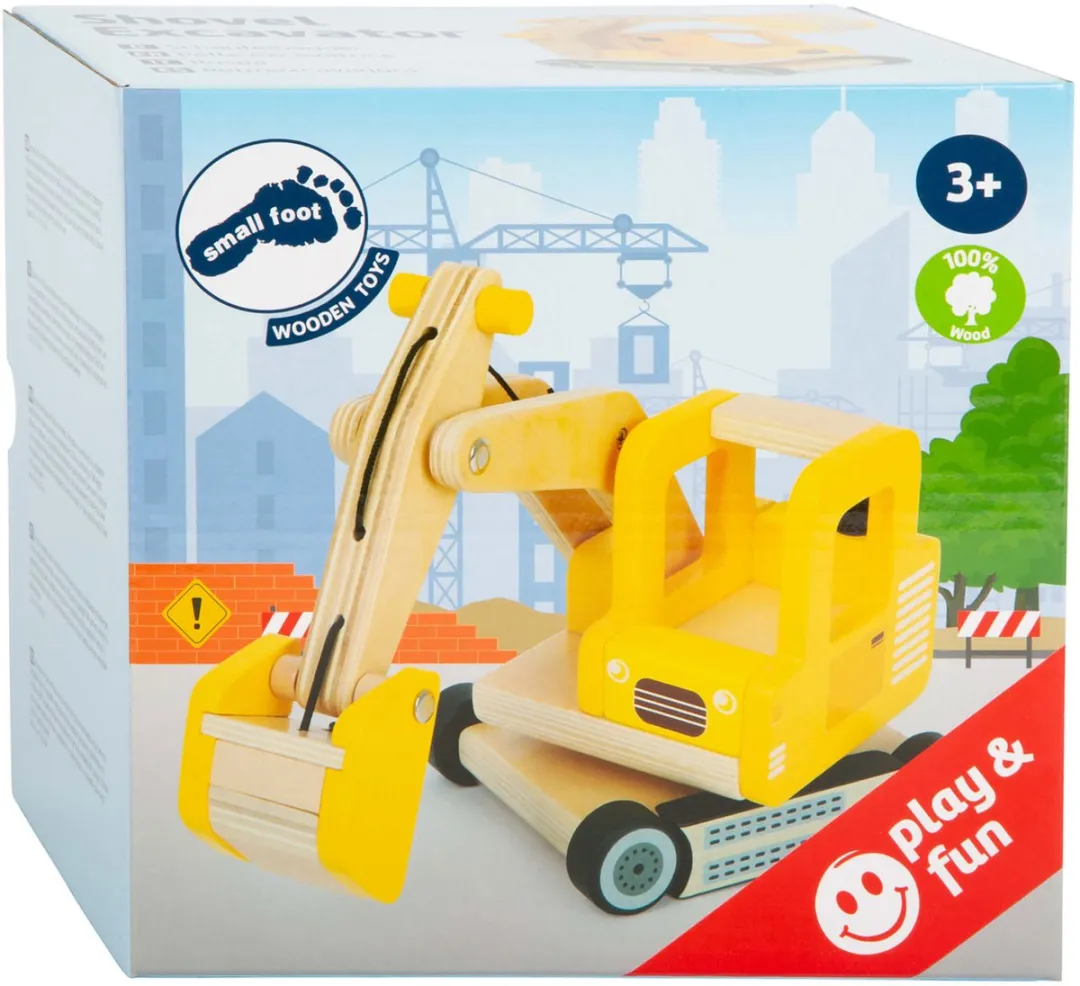 Small Foot Houten Graafmachine 12010