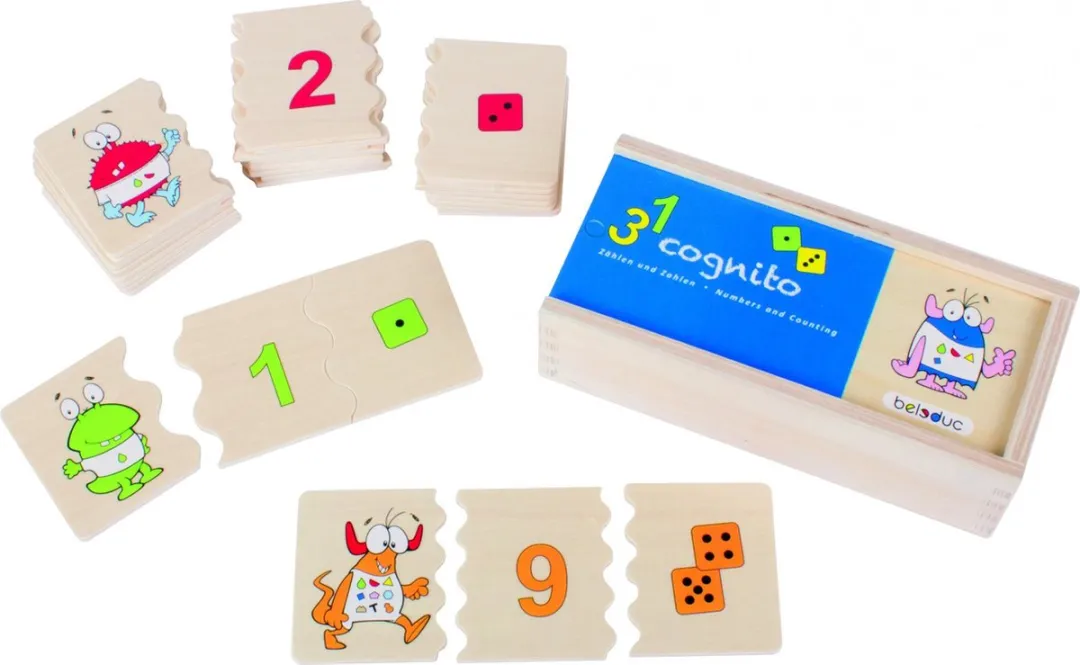 Beleduc Legpuzzel Cognito Nummers & Tellen 30 Stuks