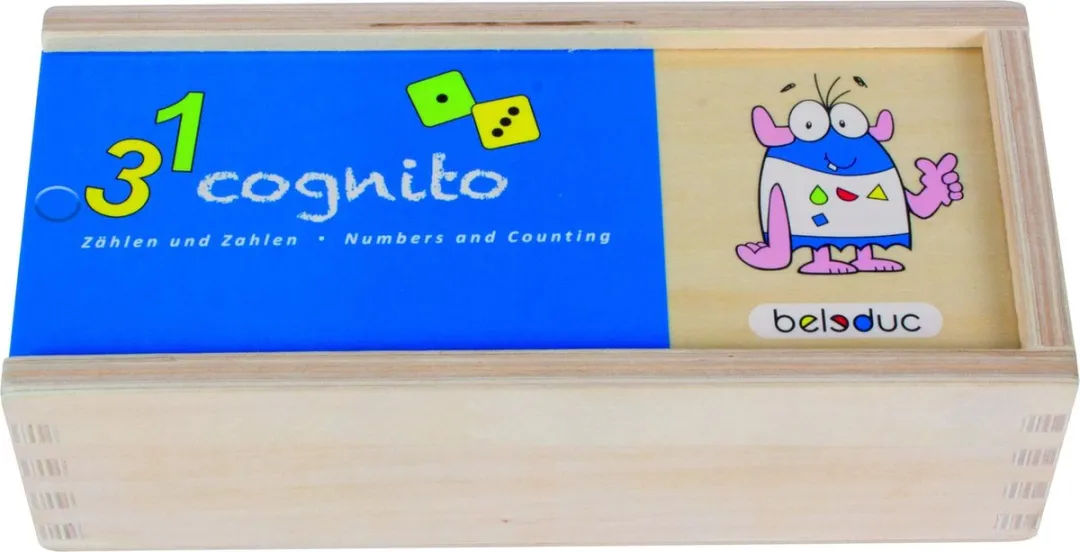 Beleduc Legpuzzel Cognito Nummers & Tellen 30 Stuks - Multicolor