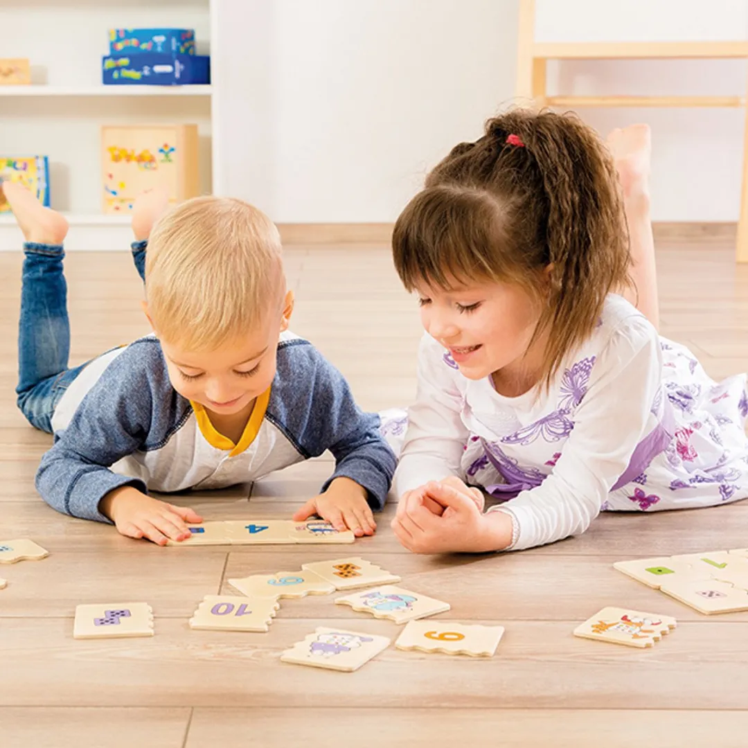 Beleduc Legpuzzel Cognito Nummers & Tellen 30 Stuks - Multicolor