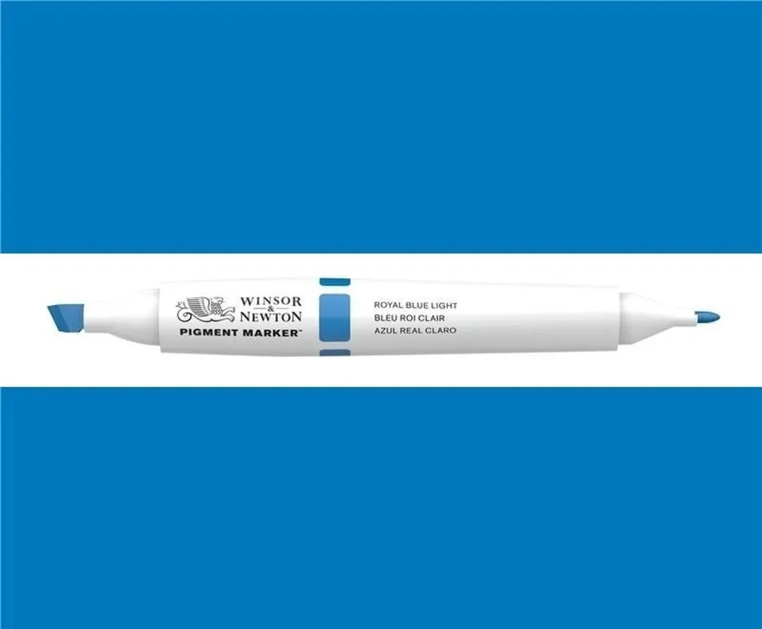 Winsor & Newton Pigment Marker Royal Blue Light 0202/047