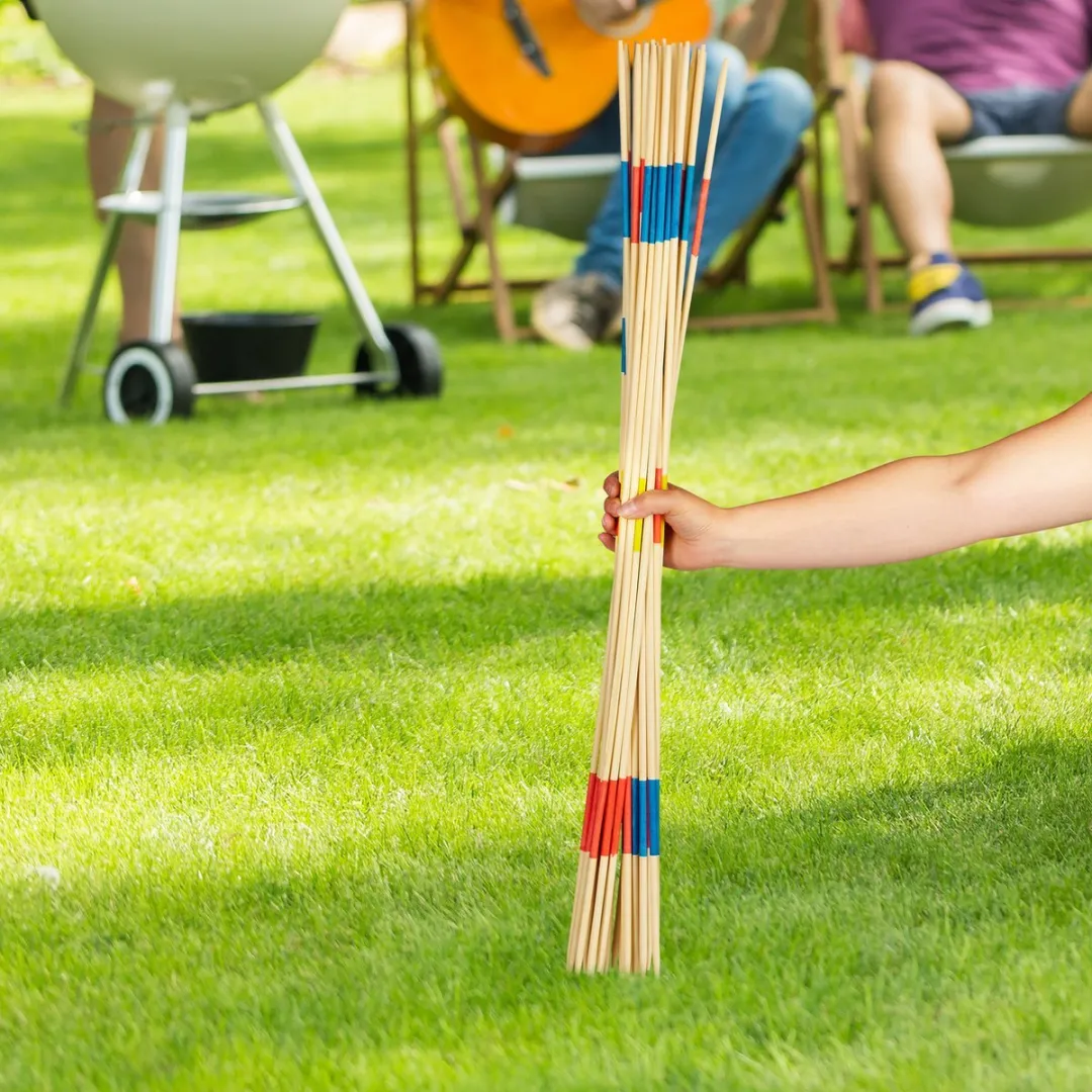 Lifetime Games Mikado XL - Spel - 31 Stokken - Gezelschapsspellen Kinderen en Volwassenen - FSC Keurmerk