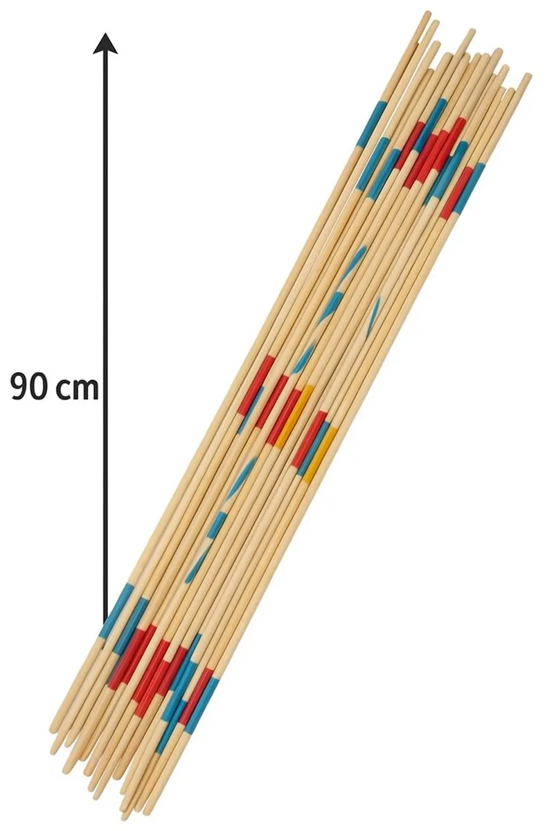 Lifetime Games Mikado XL - Spel - 31 Stokken - Gezelschapsspellen Kinderen en Volwassenen - FSC Keurmerk
