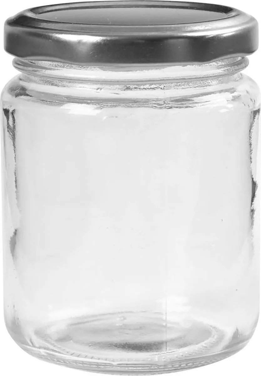 Creativ Company Glazen Potjes Set 12 Stuks