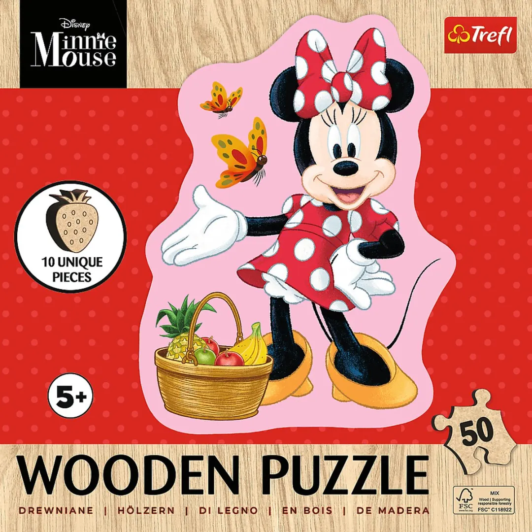 Trefl Disney Minnie Houten Puzzel 5070 Stuks - Multicolor