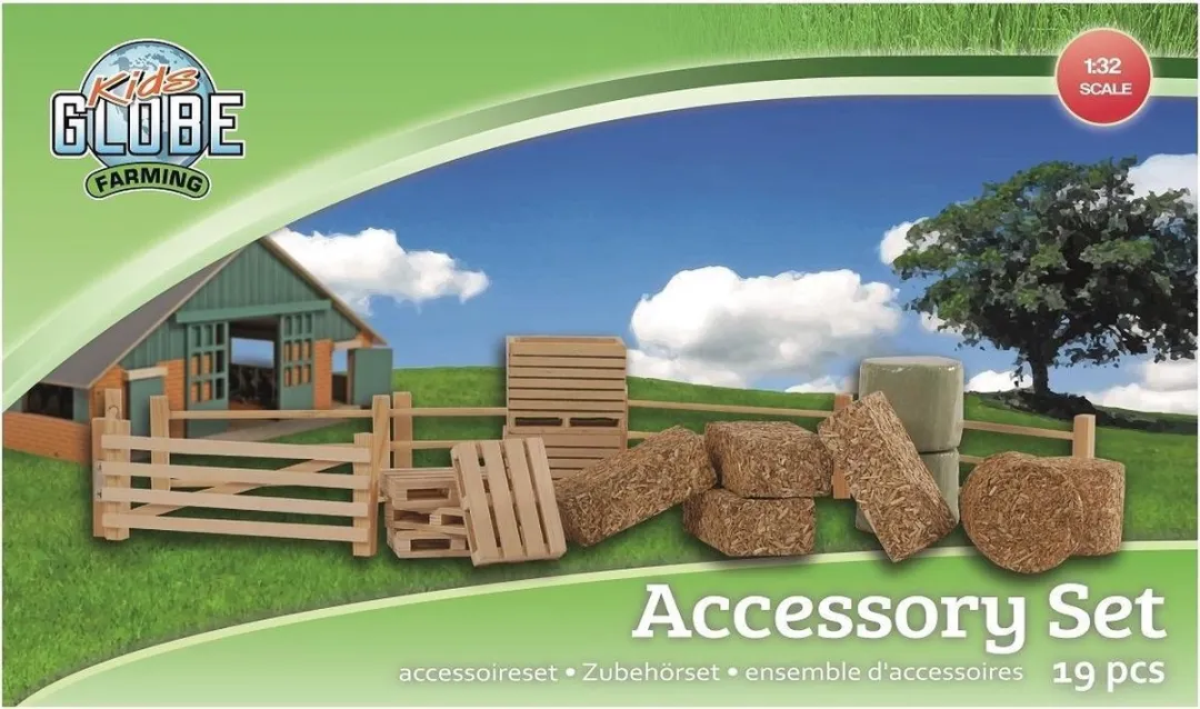 Kids Globe Accessoires Set 1:32 610253 - Bruin