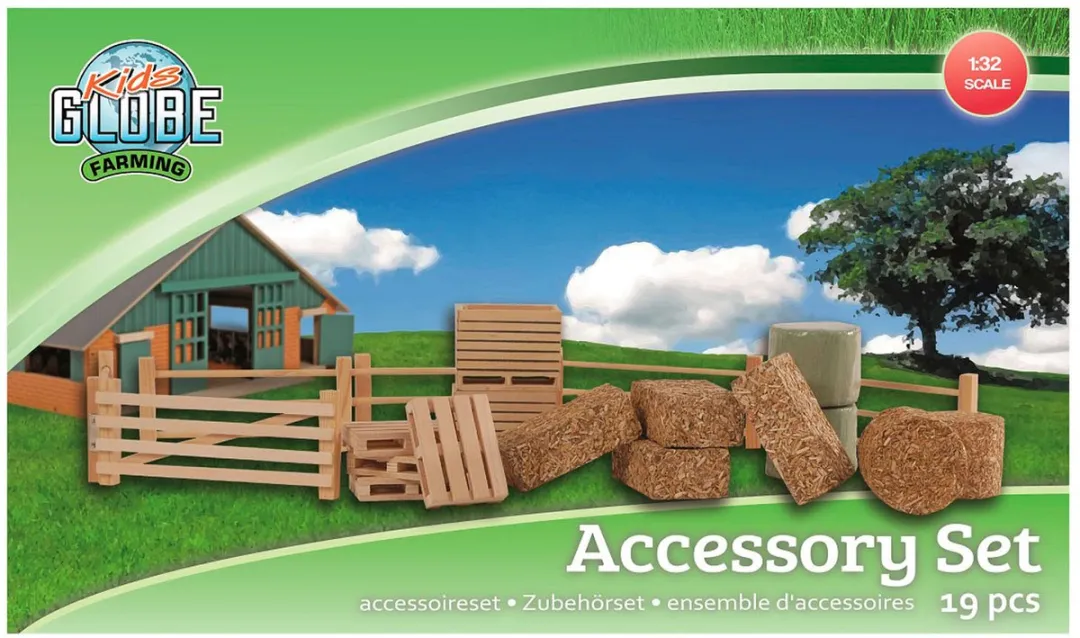 Kids Globe Accessoires Set 1:32 610253 - Bruin