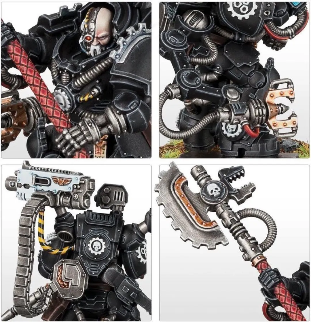 Games Workshop Warhammer 40.000 Space Marines Iron Hands Feirros