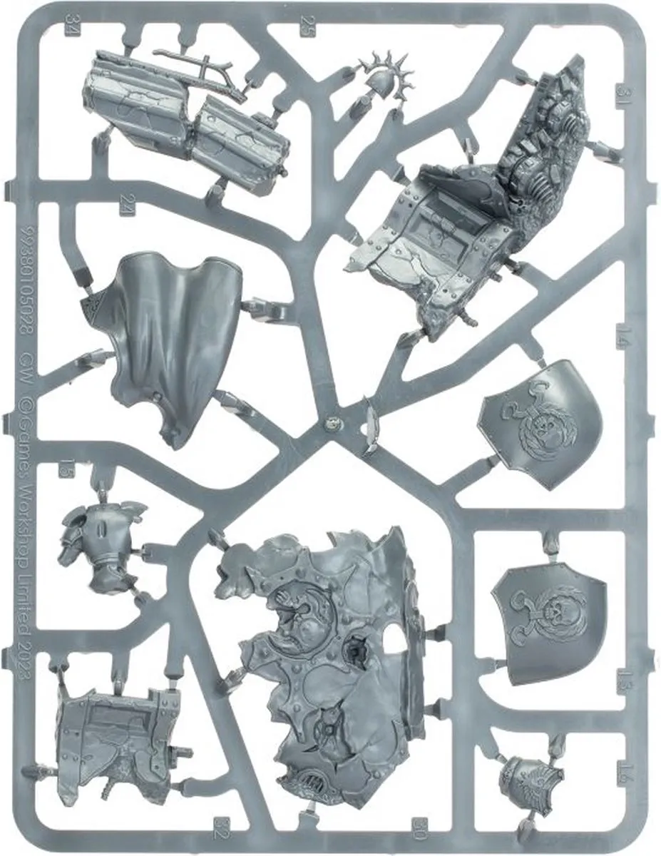 Games Workshop Warhammer 40K Lord Solar Leontus 36 Onderdelen