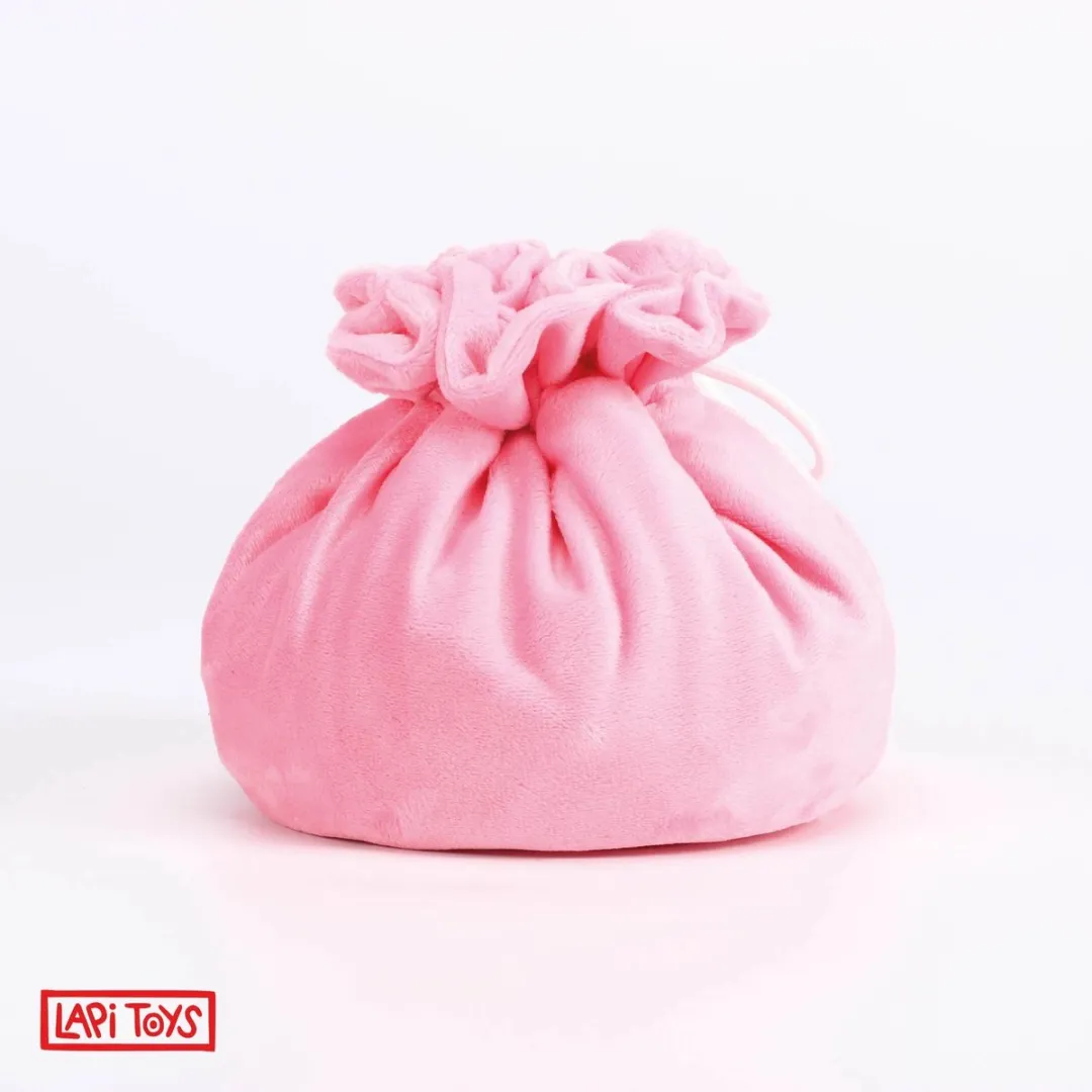 Lapi Toys DnD Dobbelstenen Zak - Fluweel Roze