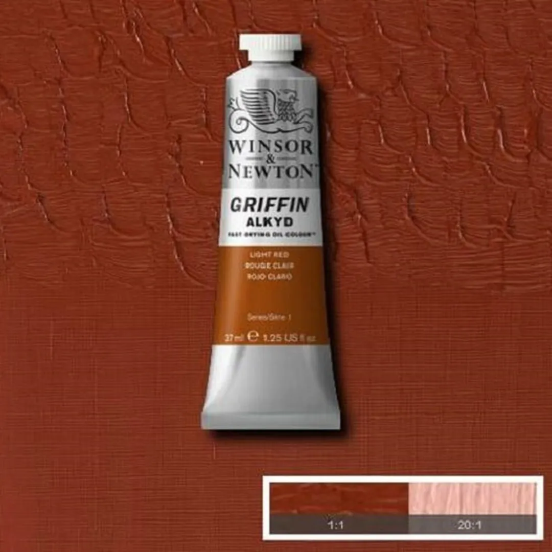 Winsor & Newton Griffin Alkyd Olieverf Light Red 362 37ml