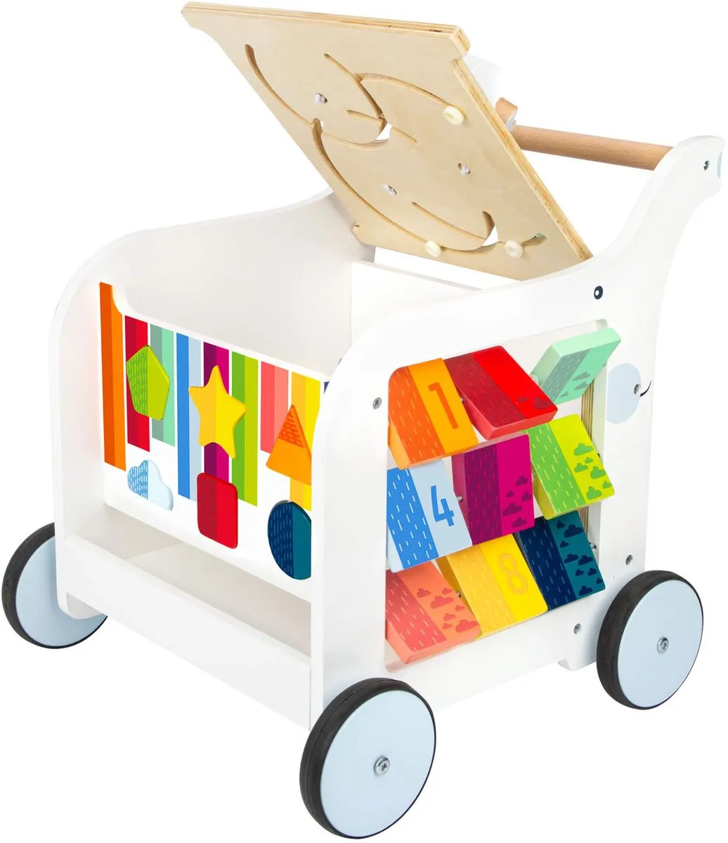 Small Foot Houten Baby Walker Bloemen 11607