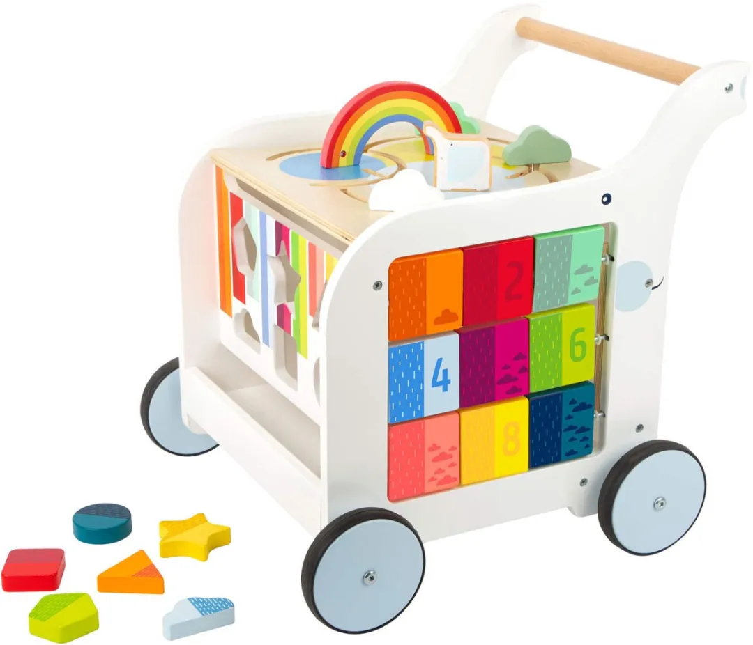 Small Foot Houten Baby Walker Bloemen 11607