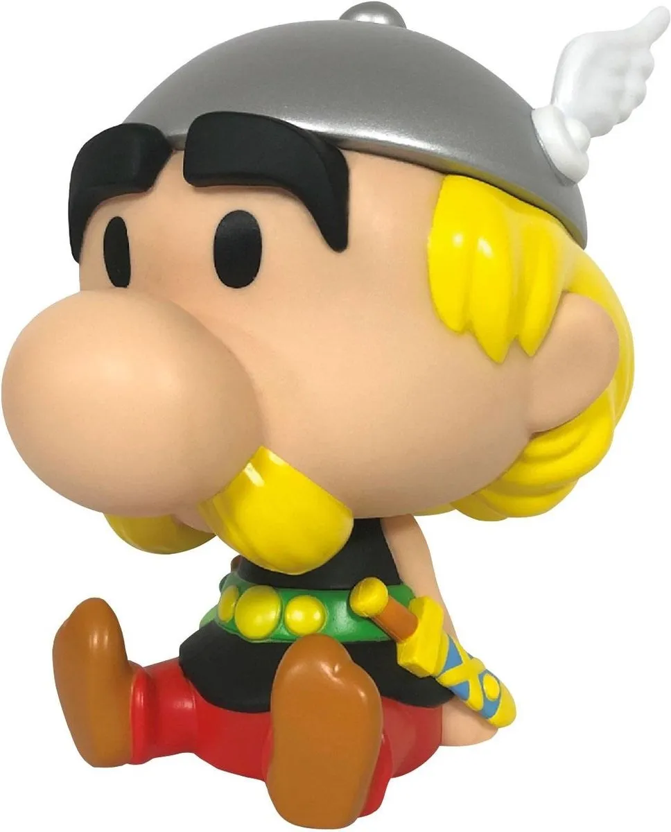 Plastoy Asterix & Obelix Chibi Asterix Spaarpot 12cm