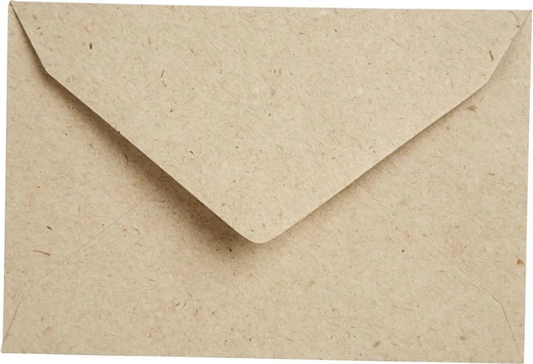 Creativ Company Gerecyclede Enveloppen C7 Beige - 50 Stuks