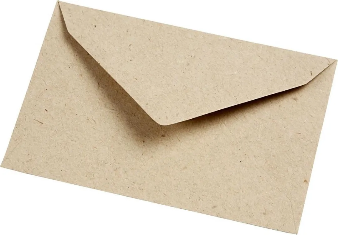 Creativ Company Gerecyclede Enveloppen C7 Beige - 50 Stuks