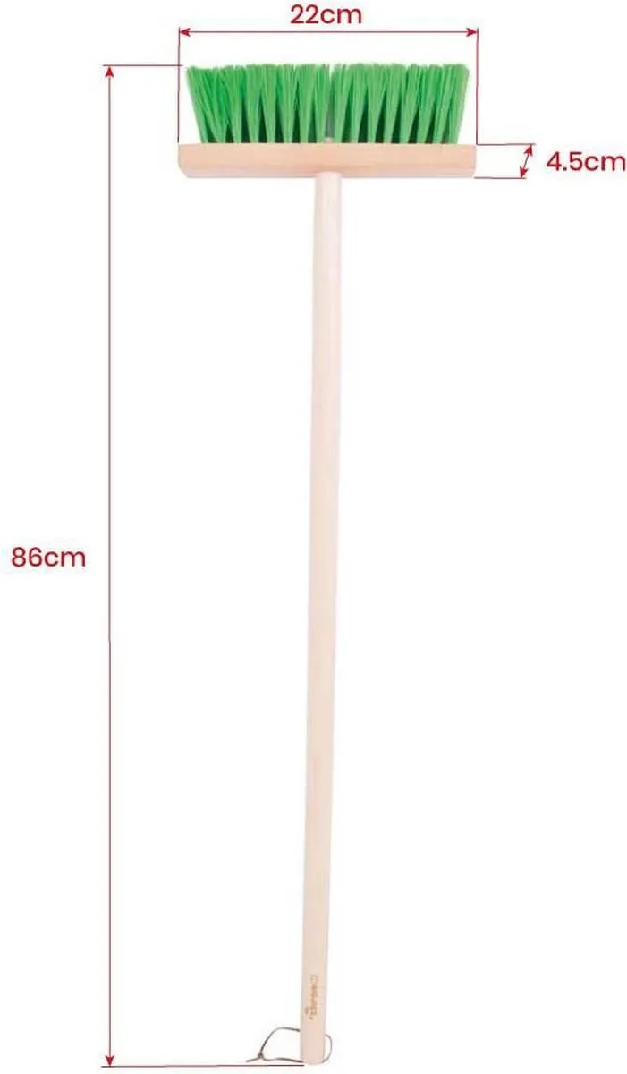 BIGJIGS Bezem Groene - BJ289