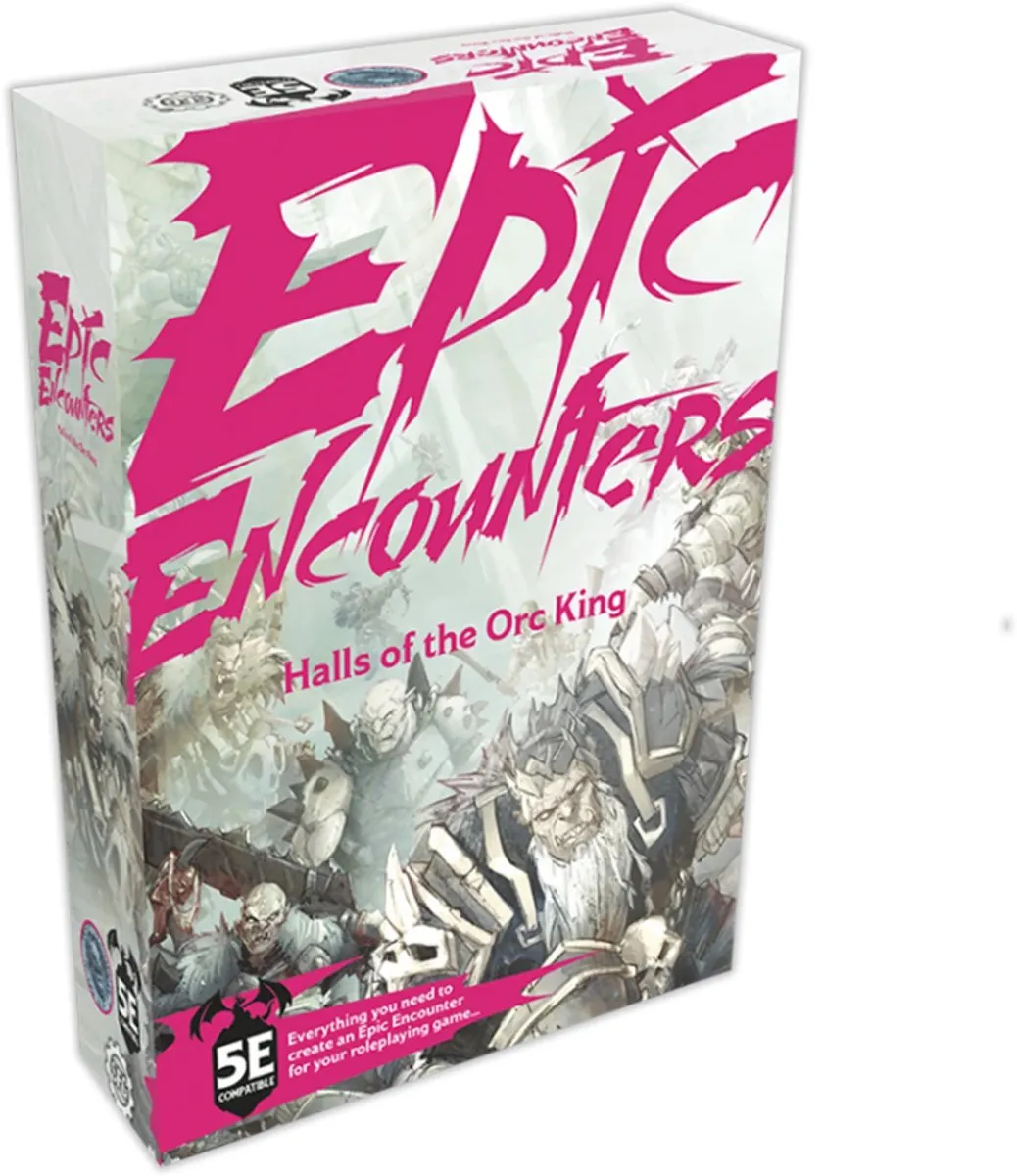 Steamforged Games Epic Encounters Halls of the Orc King SFEE-004 RPG Miniaturen