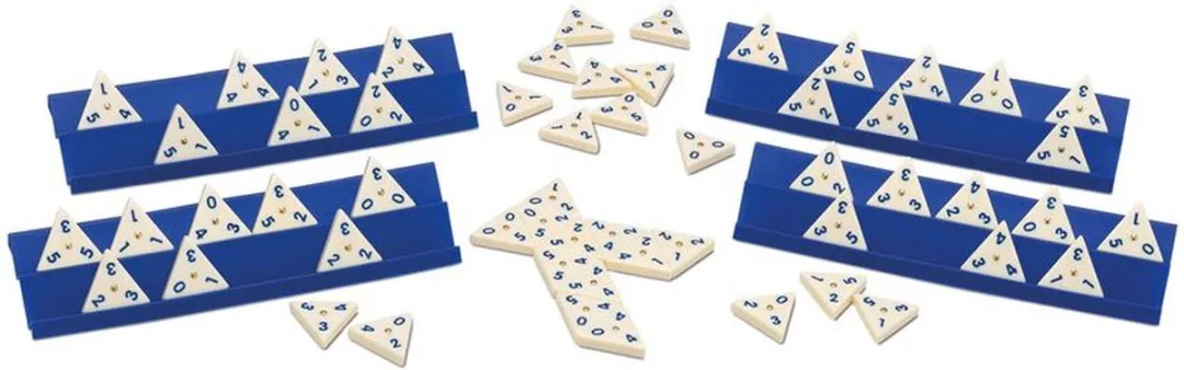 Cayro Triangular Domino Dominospel 02593 - 2-4 Spelers