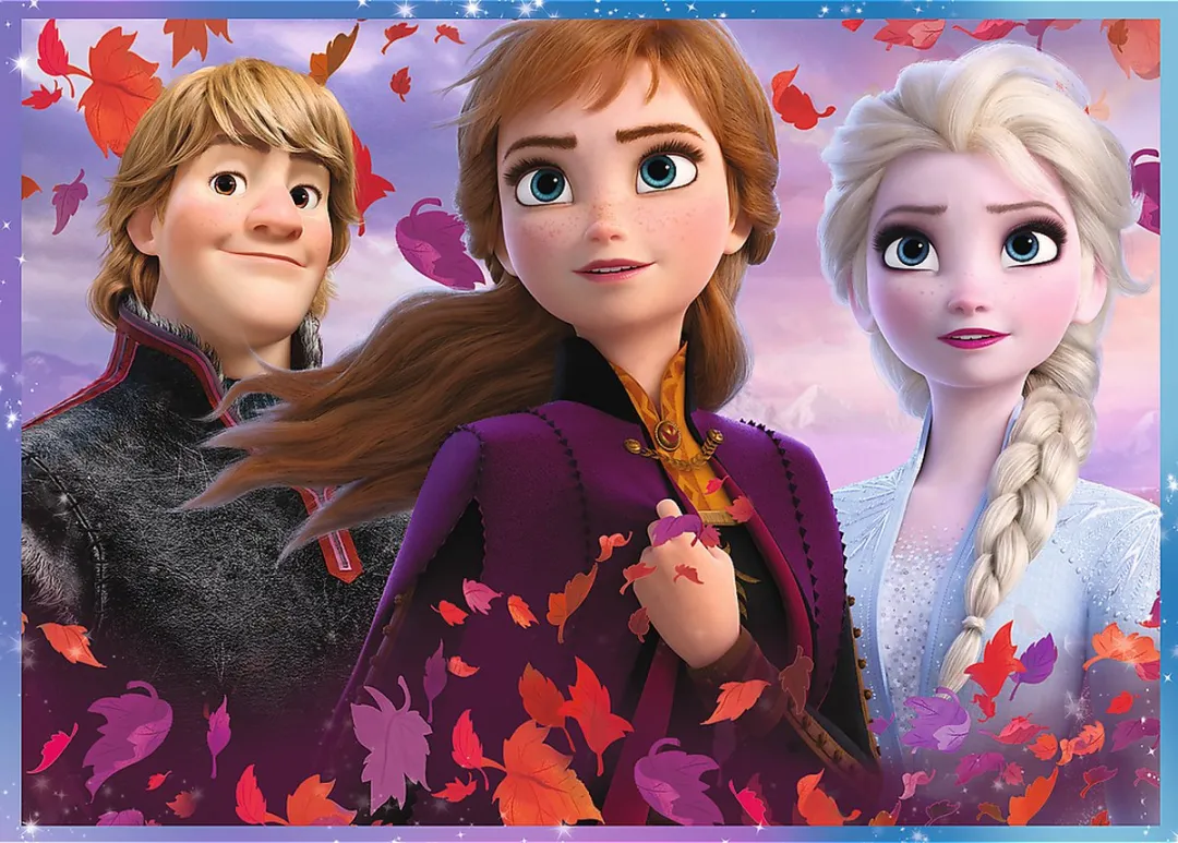 Trefl Frozen 4in1 Puzzelset 1000 Stuks - Multicolor