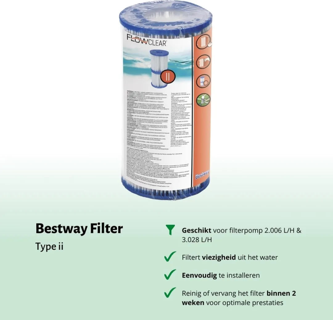 Bestway Steel Pro Zwembad 396x84cm Blauw - 8680L