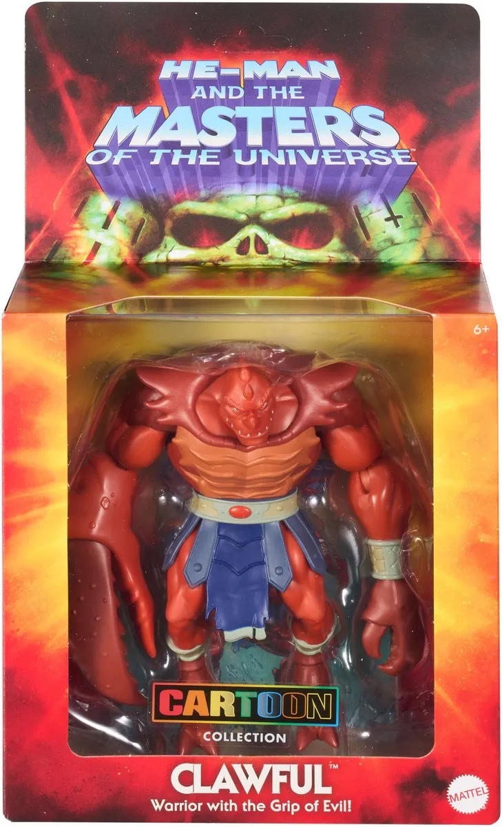 Mattel Masters of the Universe Origins Clawful Actiefiguur 14cm - Multi
