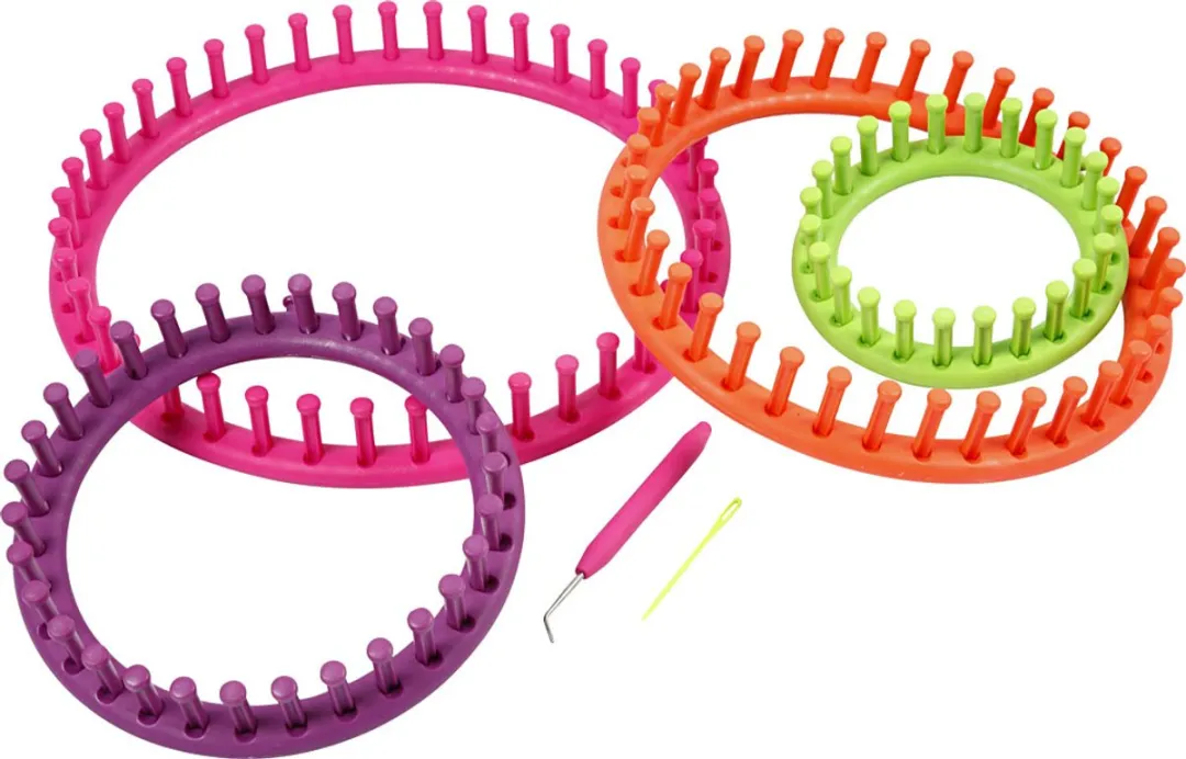 Creativ Company Knitting Loom - 4 maten 12-27cm - Multicolor